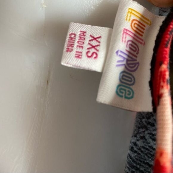 LulaRoe Star Dress Black Blue Red High Low T-shirt Dress - Picture 2 of 10